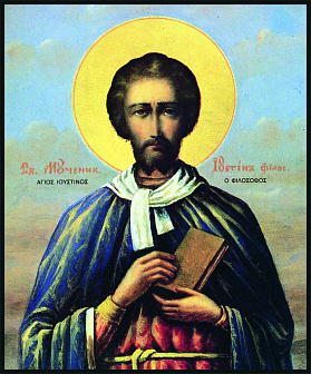 Икона Иустин Философ