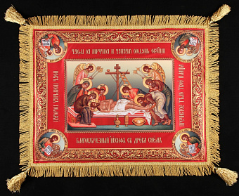 Плащаница малая сублимационная печать Спасителя
