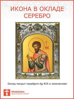 Икона Феодор Стратилат великомученик