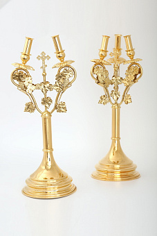 Дикирий-трикирий №4 золочение гравировка Дикирий-трикирий №4 золочение гравировка