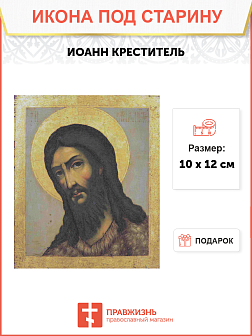 Икона Иоанн Креститель (из деисусного чина)
