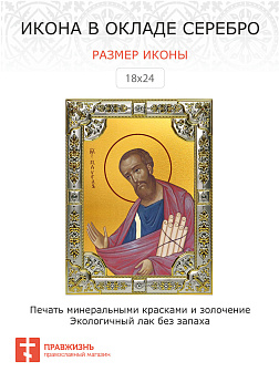 Икона освященная Павел Апостол