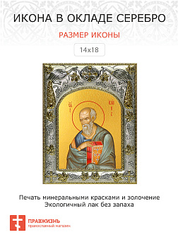 Икона освященная ''Святой Иоанн Богослов''