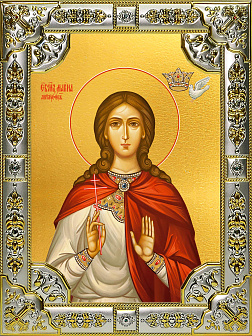 Икона Марина (Маргарита) Антиохийская, великомученица