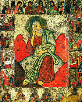 Икона Илья Пророк 18 век